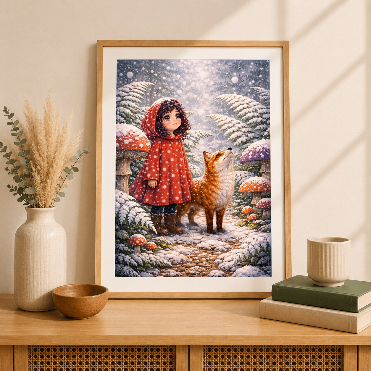 "WinterWunderLand" / Diamond Painting Bild / 40x60cm / 70 Farben inkl. 10 Sonderfarben / PP063
