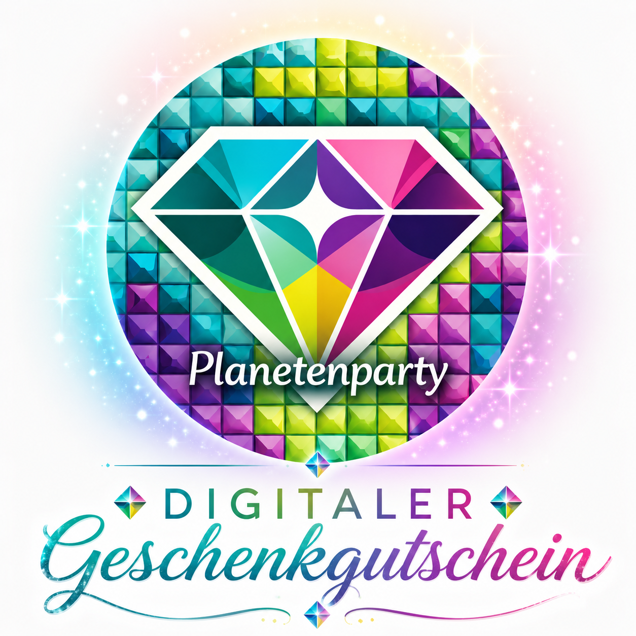 Planetenparty-Gutschein