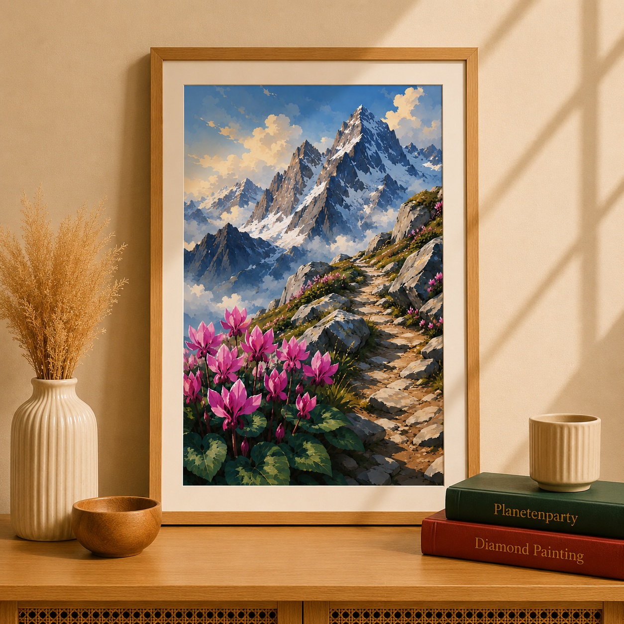 "Die Wanderung" / Diamond Painting Bild / 40x60cm / 70 Farben inkl. 10 Sonderfarben / PP040