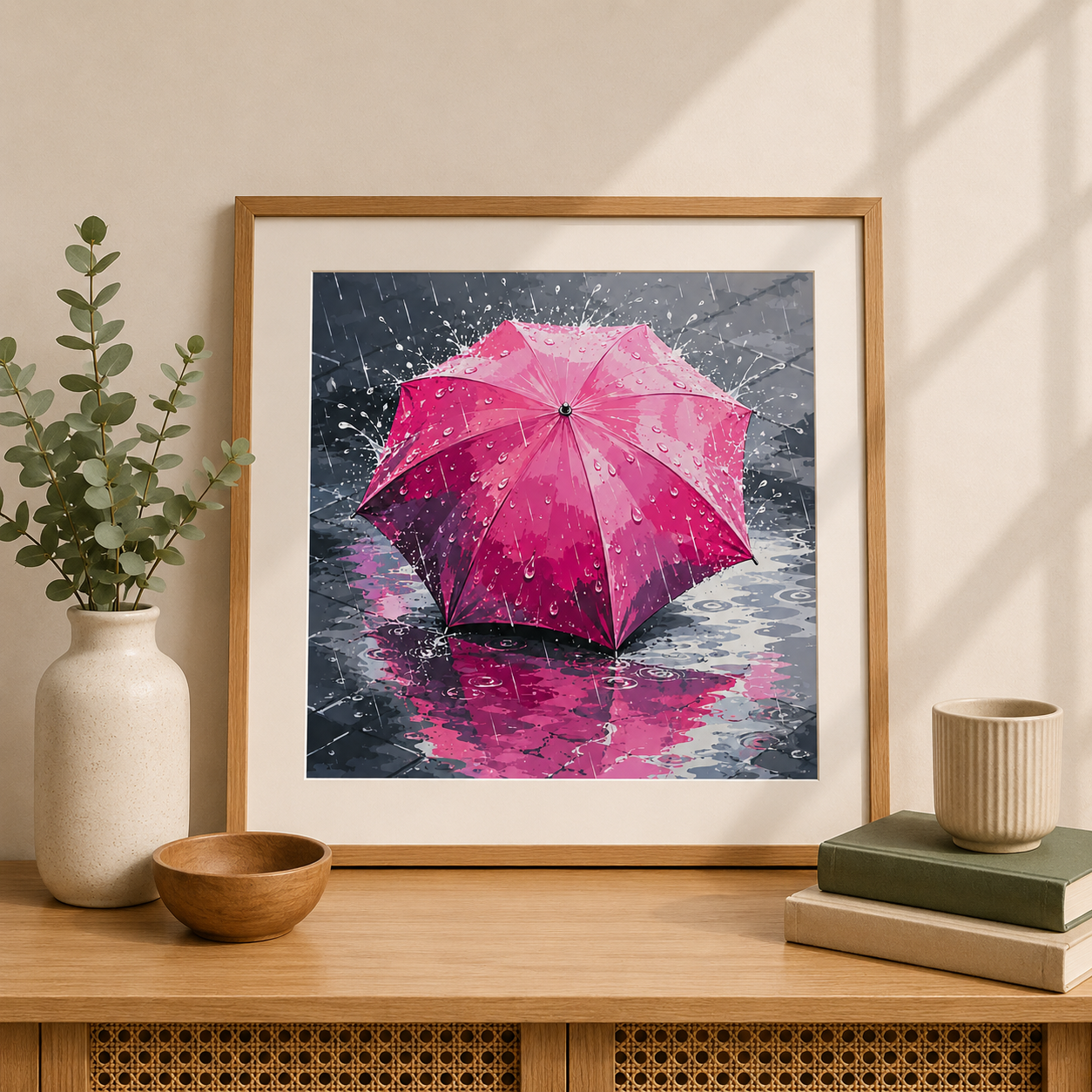 "Drop by Drop" / Diamond Painting Bild / 50x50cm / 65 Farben inkl. 10 Sonderfarben / PP068