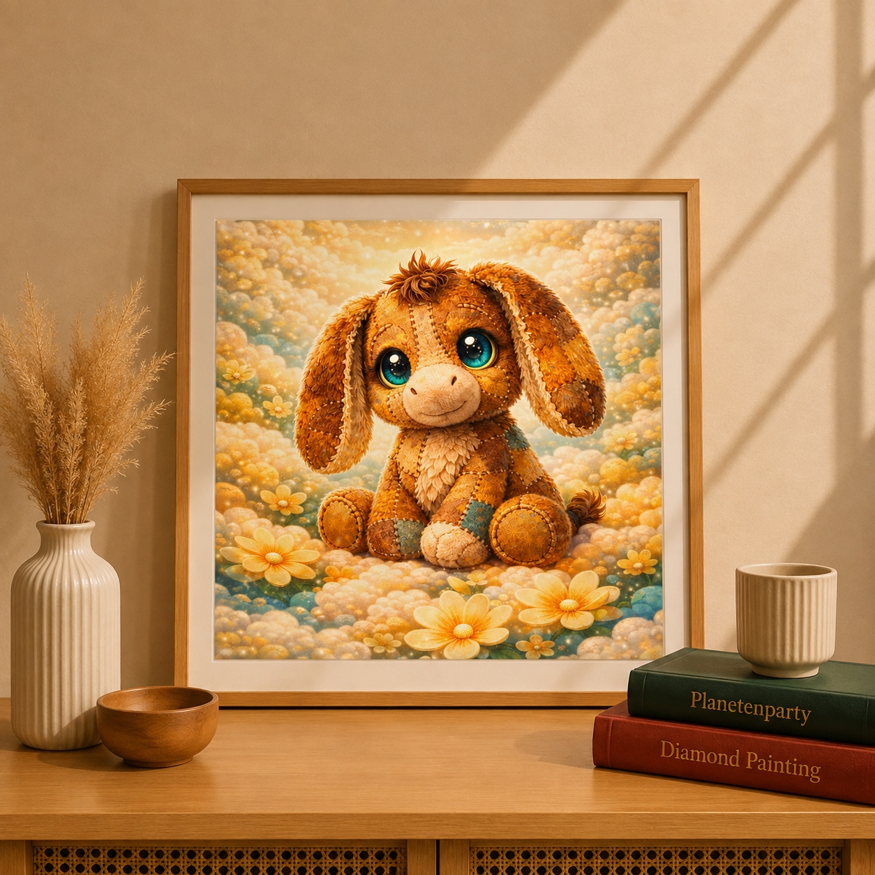"In Heaven" / Diamond Painting Bild / 50x50cm / 70 Farben inkl. 8 Sonderfarben / PP037