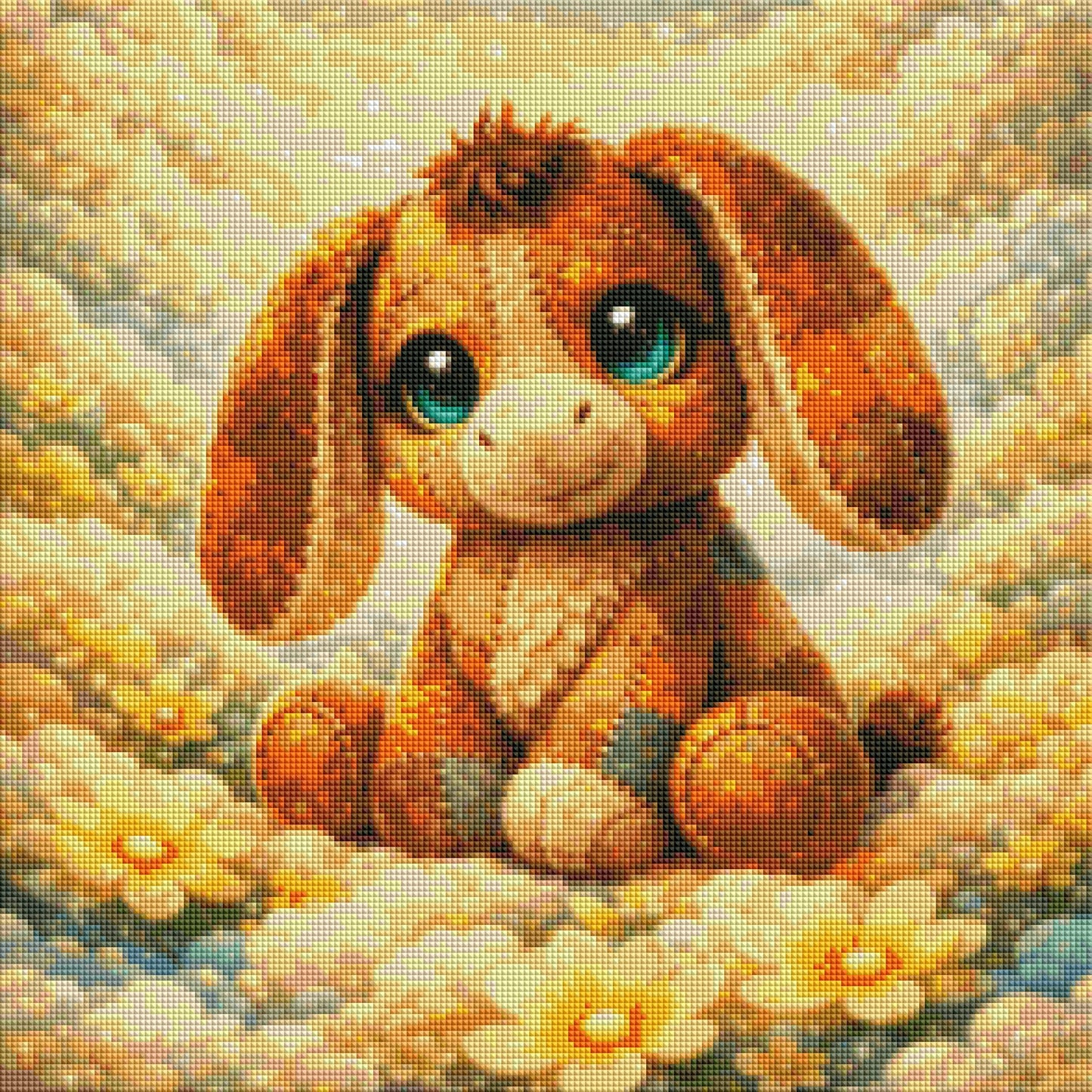 "In Heaven" / Diamond Painting Bild / 50x50cm / 70 Farben inkl. 8 Sonderfarben / PP037