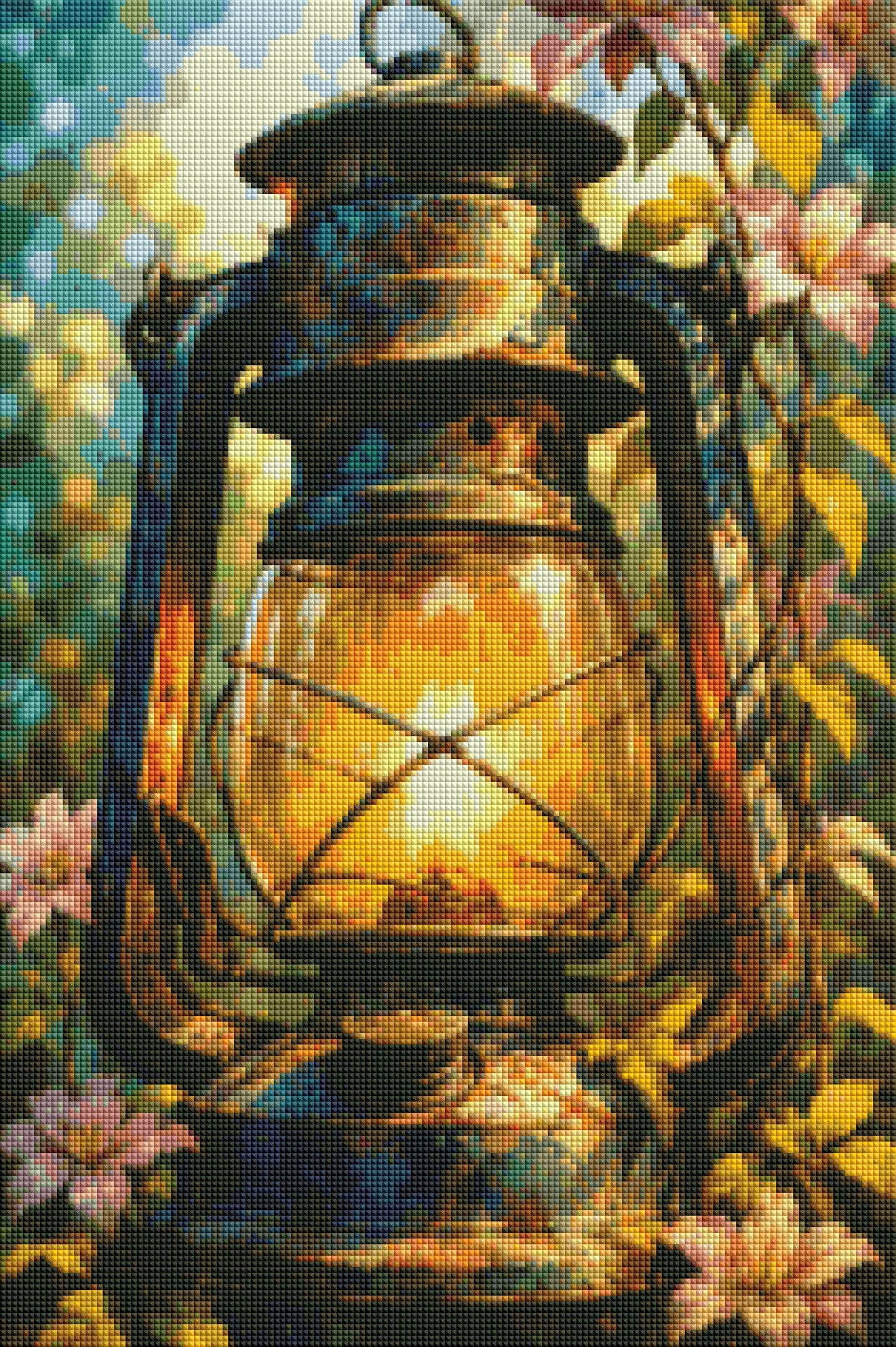 "Sanftes Leuchten" / Diamond Painting Bild / 40x60cm / 70 Farben inkl. 10 Sonderfarben / PP042