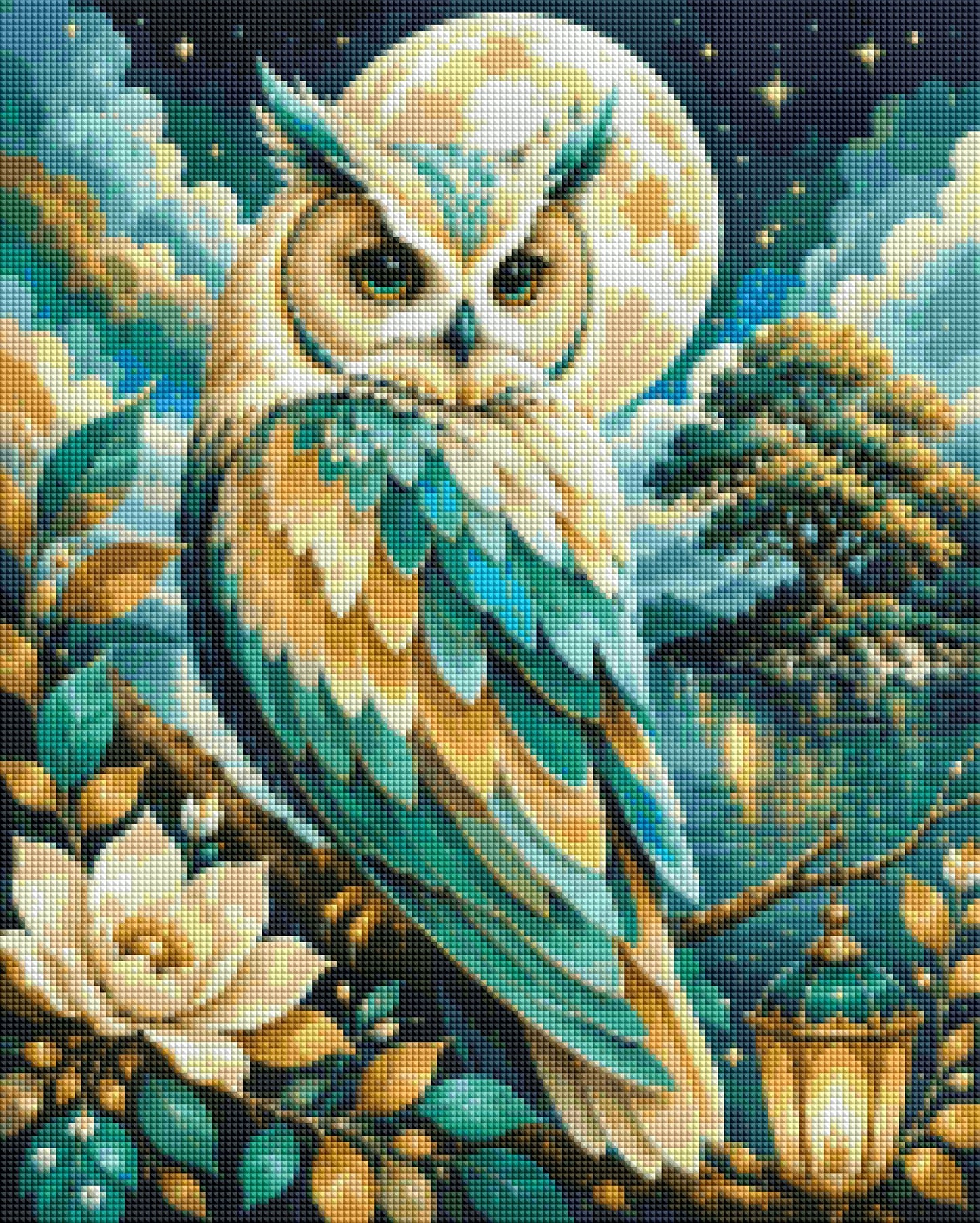 "Celestial Dream" / Diamond Painting Bild / 40x50cm / 65 Farben inkl. 8 Sonderfarben / PP061