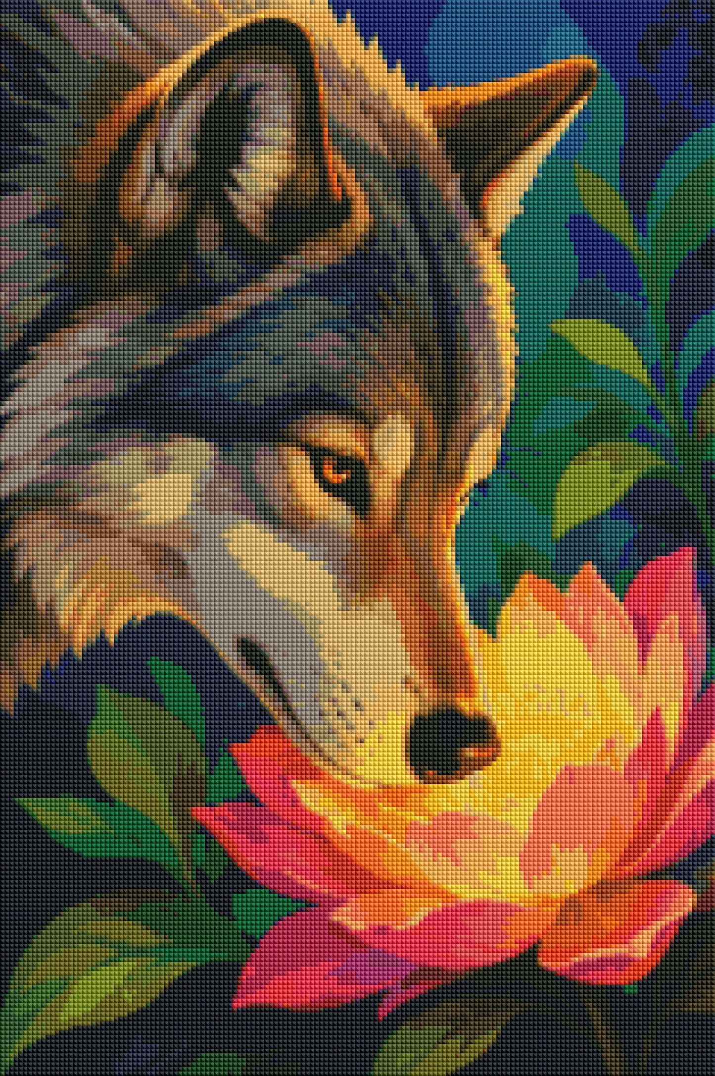 "Full of Hope" / Diamond Painting Bild / 40x60cm / 67 Farben inkl. 10 Sonderfarben / PP067