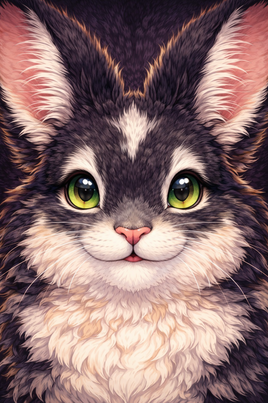 "Schnuffschnuppi" / Diamond Painting Bild / 30x40cm / 55 Farben inkl. 10 Sonderfarben / PP092