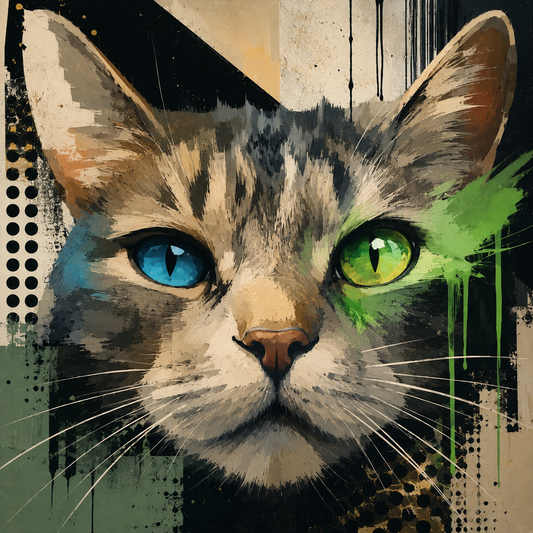 "Artwork Eleven" / Diamond Painting Bild / 40x40cm / 68 Farben inkl. 6 Sonderfarben / PP108