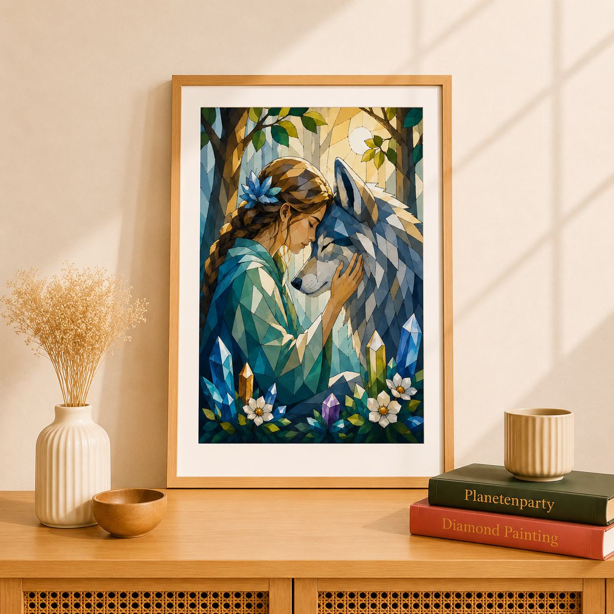 "Very Close" / Diamond Painting Bild / 40x60cm / 60 Farben inkl. 10 Sonderfarben / PP021