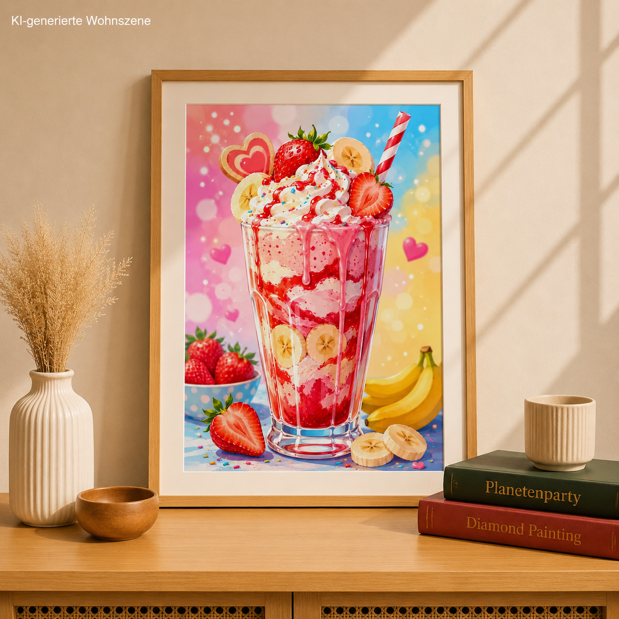 "Shake" / Diamond Painting Bild / 40x60cm / 70 Farben inkl. 10 Sonderfarben / PP034