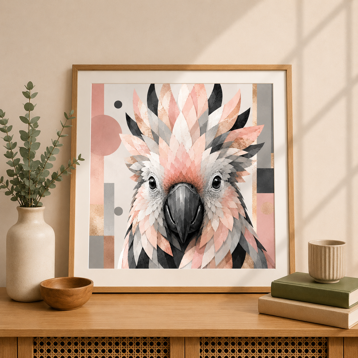 "Papperlapapp" / Diamond Painting Bild / 50x50cm / 70 Farben inkl. 8 Sonderfarben / PP065