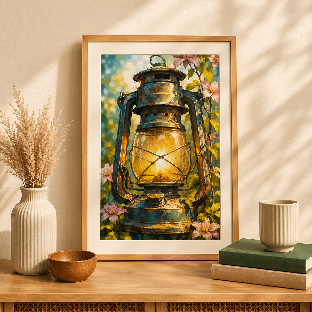"Sanftes Leuchten" / Diamond Painting Bild / 40x60cm / 70 Farben inkl. 10 Sonderfarben / PP042